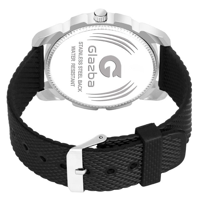 Classic Silver Sikka with Black Dial - for Men